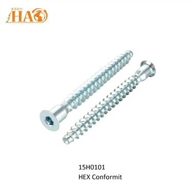 Șurub de confirmare HEX 5*50 gaură luminoasă sau gaură adâncă